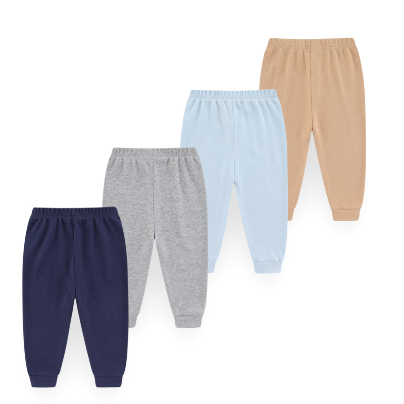 Baby Clothing Dividers - 4-teilige Unisex-Babyhose aus 100 % Baumwolle,