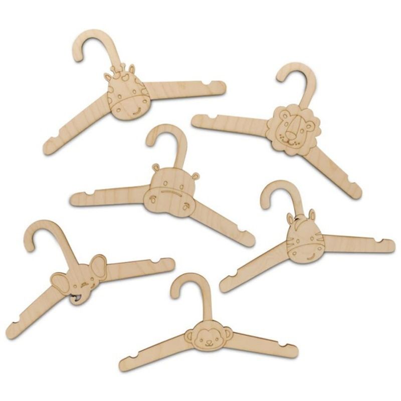 ABJI-20 Stück Niedliche Holz-K – Baby Clothing Hanging Rack Bewertung und Preis